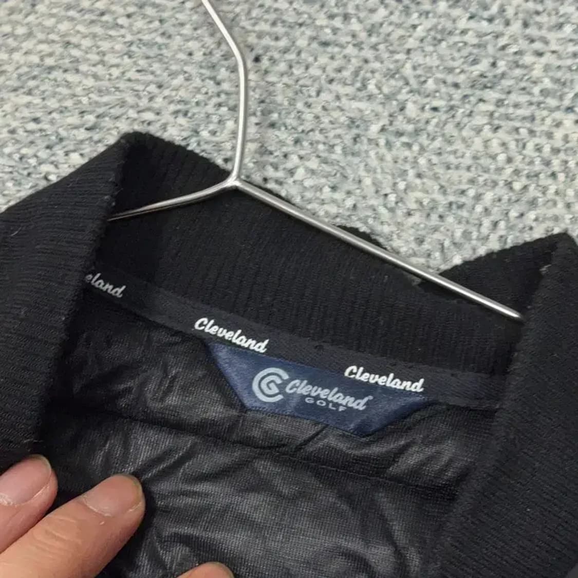 클리블랜드 골프 남성 블랙 경량 자켓 M 상품이미지3