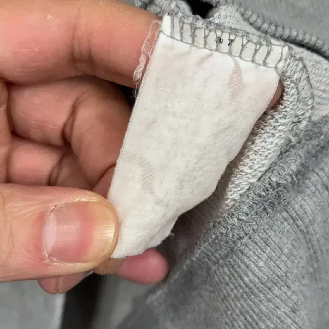 빈폴 라이트 그레이 로고 캐주얼 맨투맨 -85- 상품이미지6