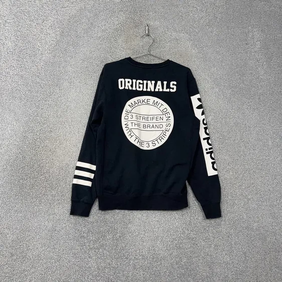 아디다스 오리지날 로고 프린팅 맨투맨 100 상품이미지2