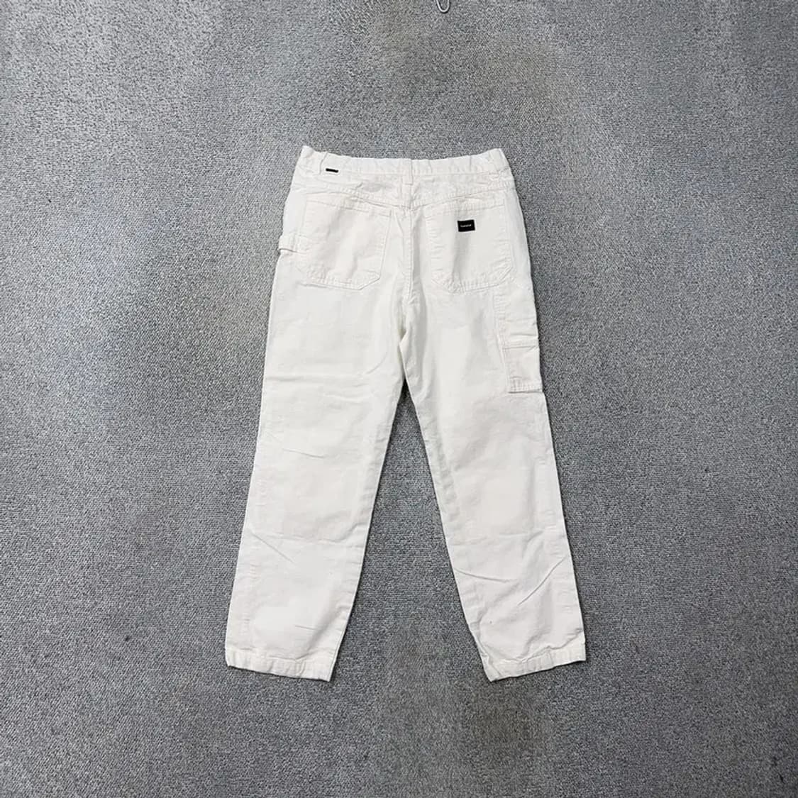 디스이즈네버댓 화이트 빈티지 코튼 팬츠 M 상품이미지2
