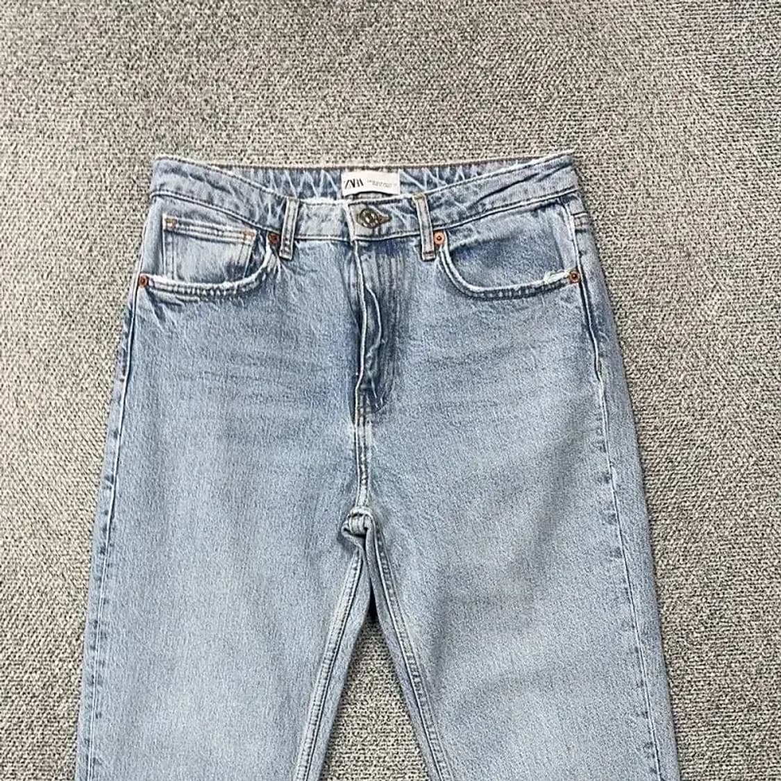 자라 연청 데님 청바지 28 상품이미지3