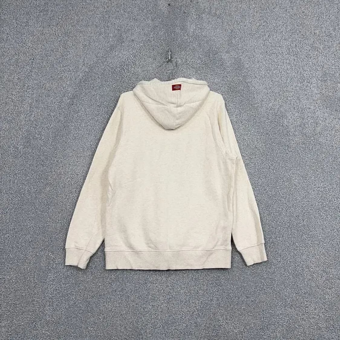 디키즈 박스로고 프린팅 크림 후드티 L 상품이미지2