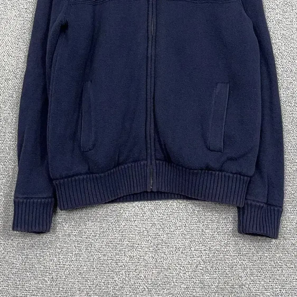 타미힐피거 내피 양털 네이비 집업 가디건 M 상품이미지4