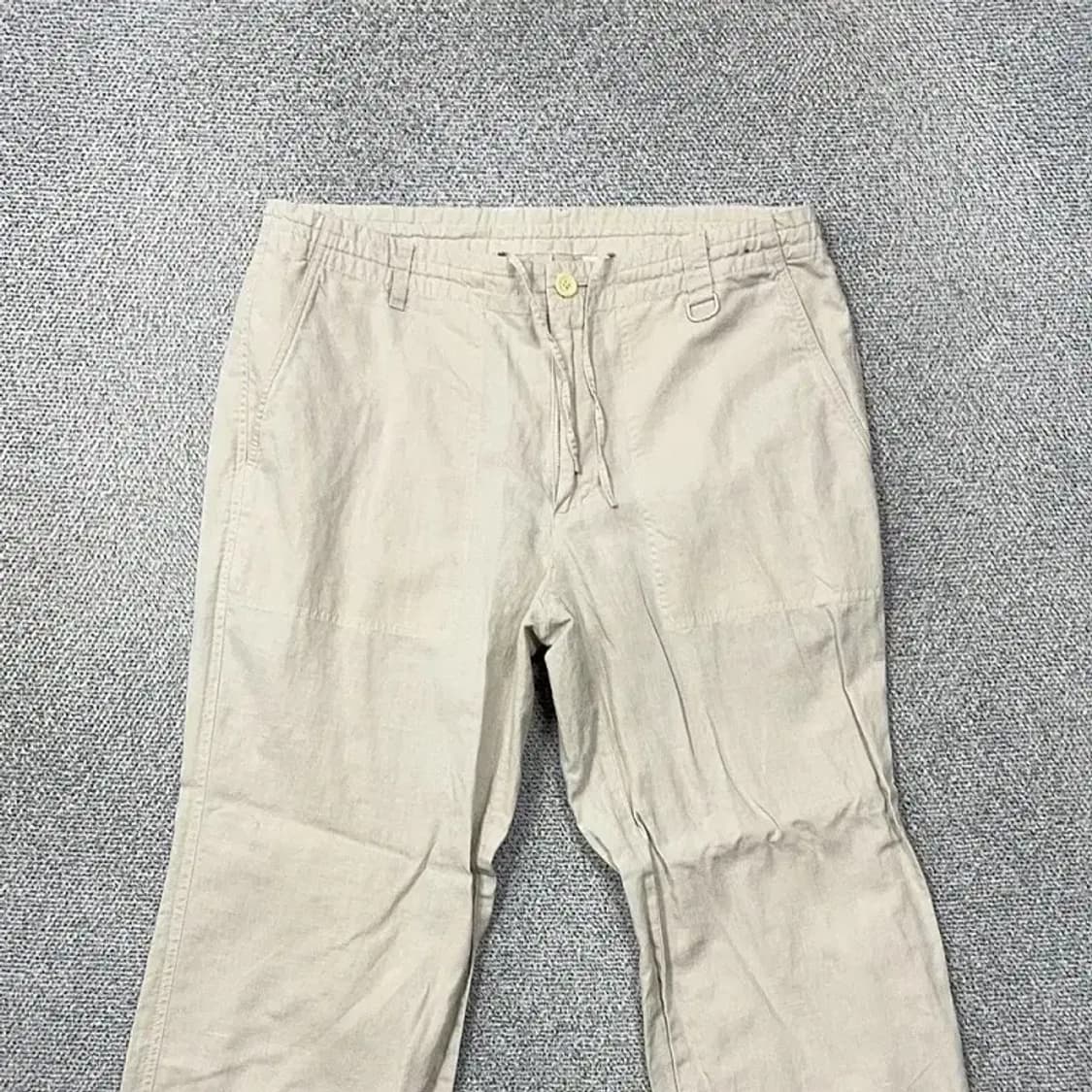 마인드브릿지 남성 캐주얼 연베이지 면바지 34 상품이미지3