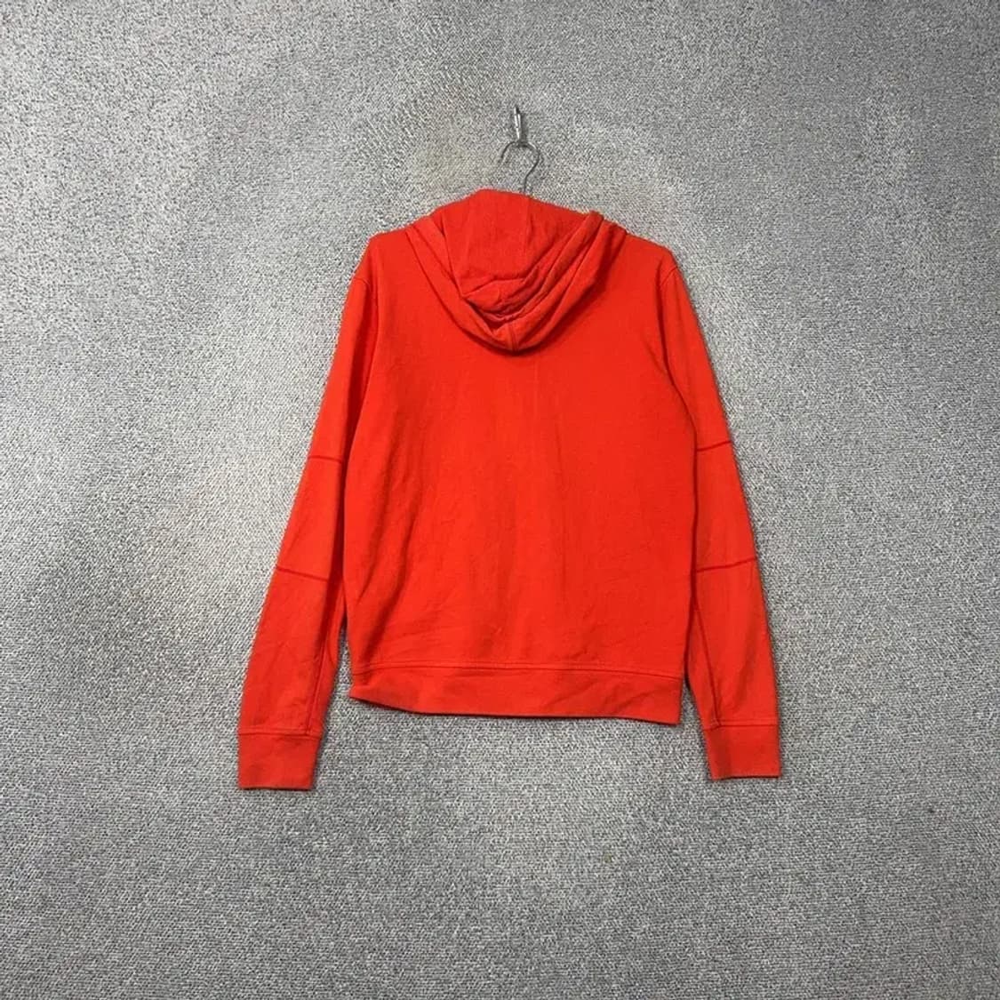 데상트 레드 코랄 로고 기능성 후드집업 L 상품이미지2