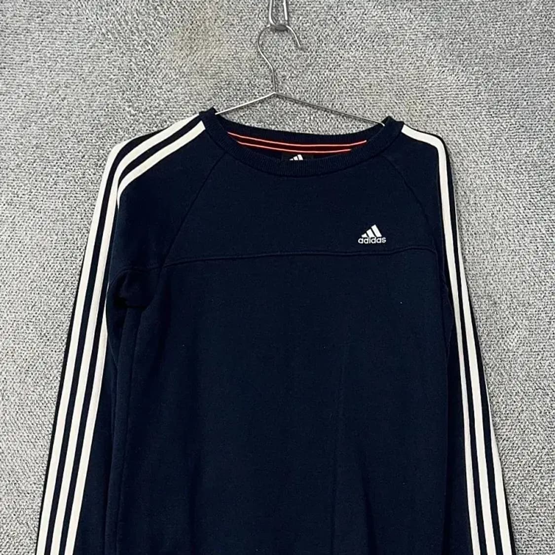 아디다스 네이비 로고 삼선 맨투맨 90 상품이미지3