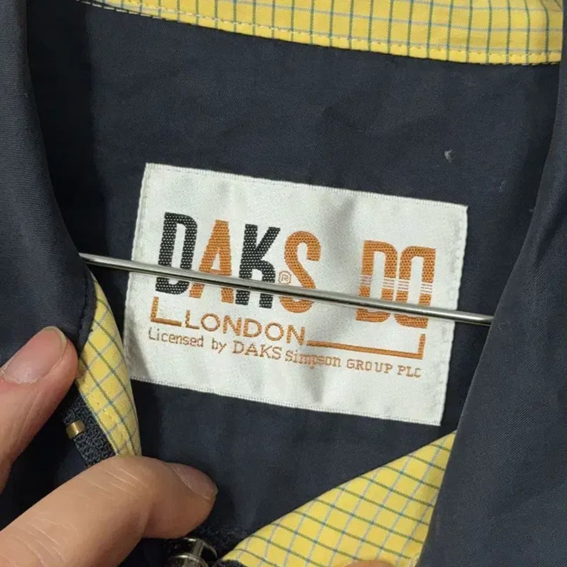 닥스 네이비 로고 해링턴 자켓 100 상품이미지3