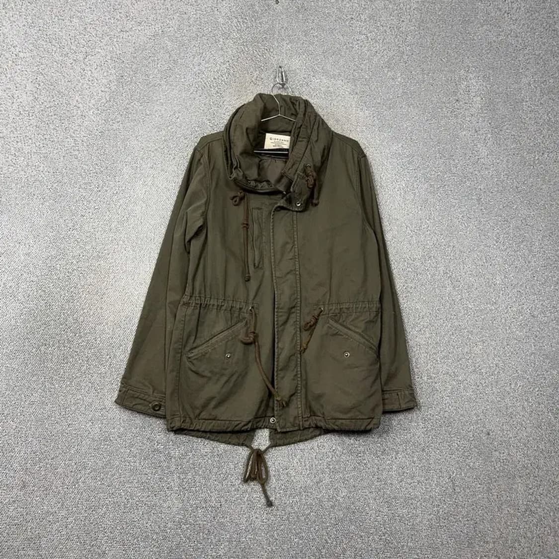 지오다노 카키 빈티지 야상 자켓 L 상품이미지1