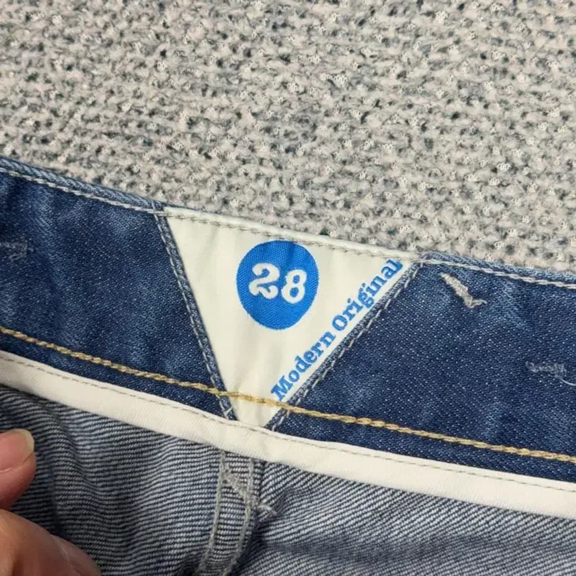 리바이스 모던 오리지널 데님 청바지 28 34 상품이미지5