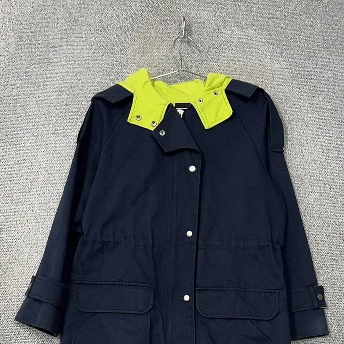 지고트 여성 캐주얼 네이비 후드 자켓 FREE 상품이미지3