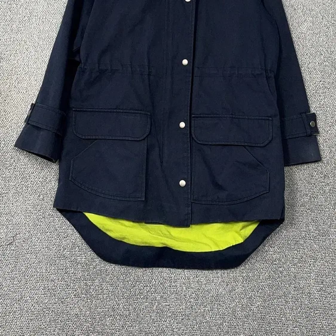 지고트 여성 캐주얼 네이비 후드 자켓 FREE 상품이미지4