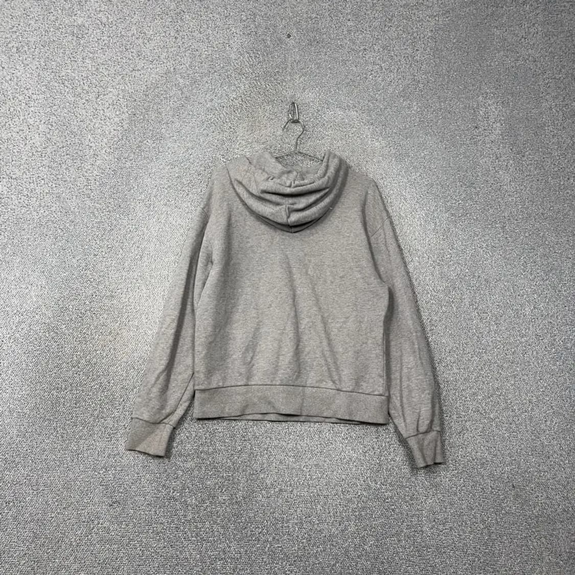 비바스튜디오 빅로고 프린팅 라이트 그레이 후드티 S 상품이미지2