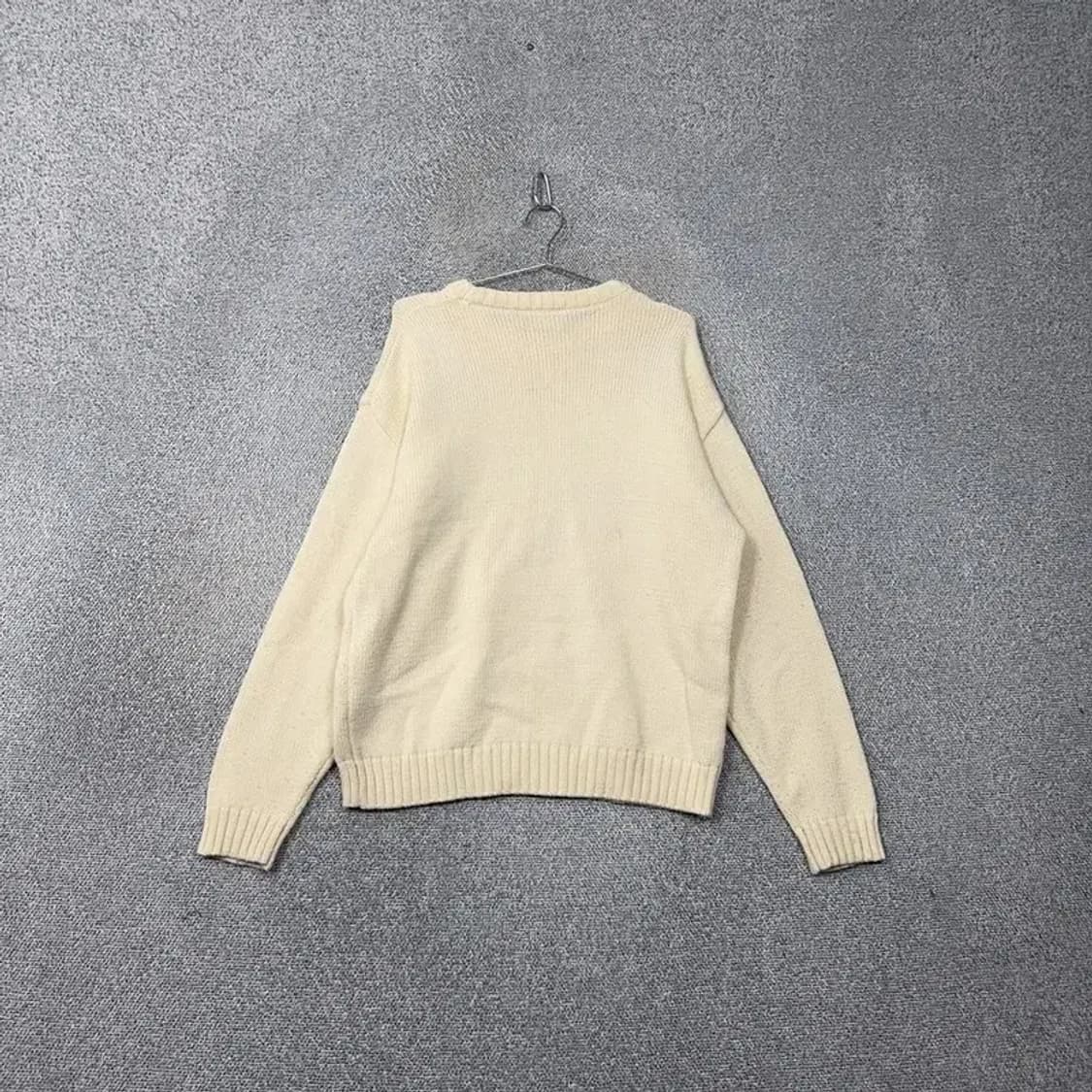 마크곤잘레스 로고 크림 캐주얼 니트 M 상품이미지2