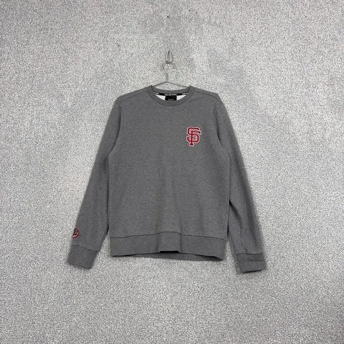 MLB 샌프란시스코 로고 그레이 맨투맨 95 상품이미지1