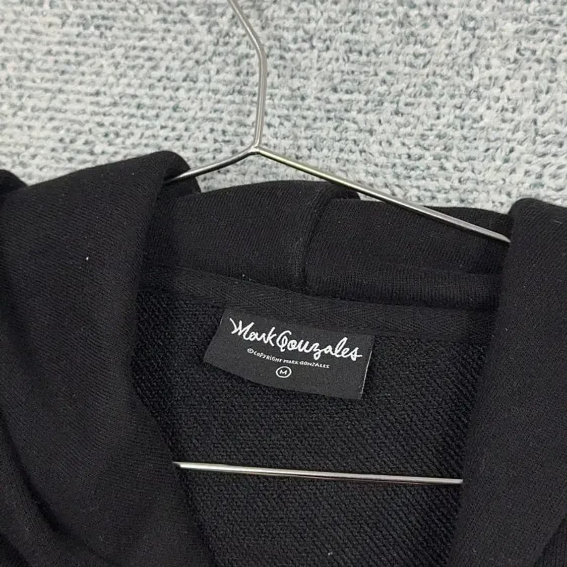 마크곤잘레스 로고 캐주얼 블랙 후드티 M 상품이미지3