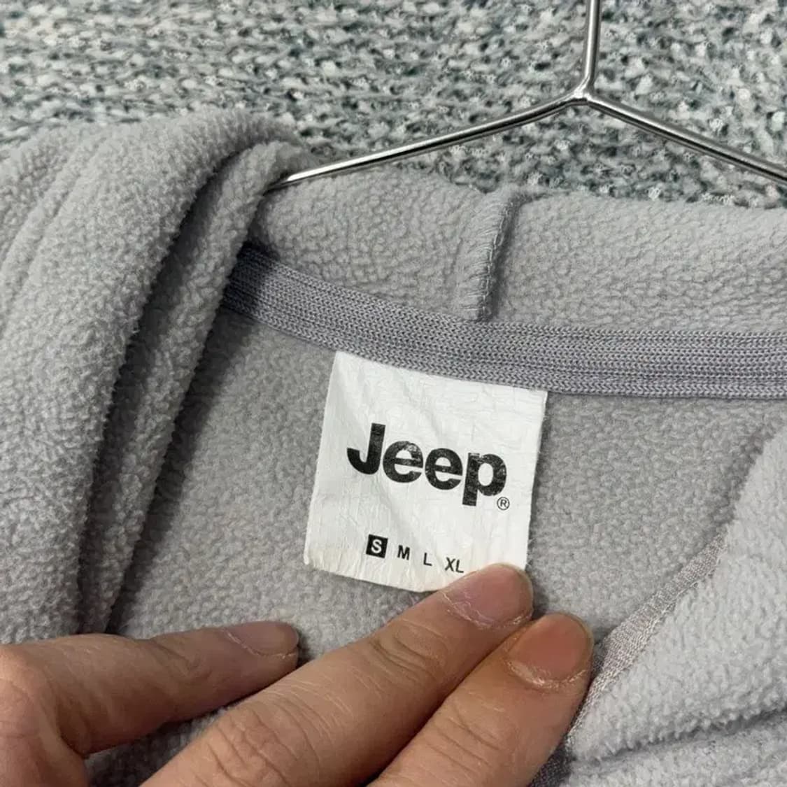 지프 라이트 그레이 여성 기능성 후드집업 90 상품이미지3