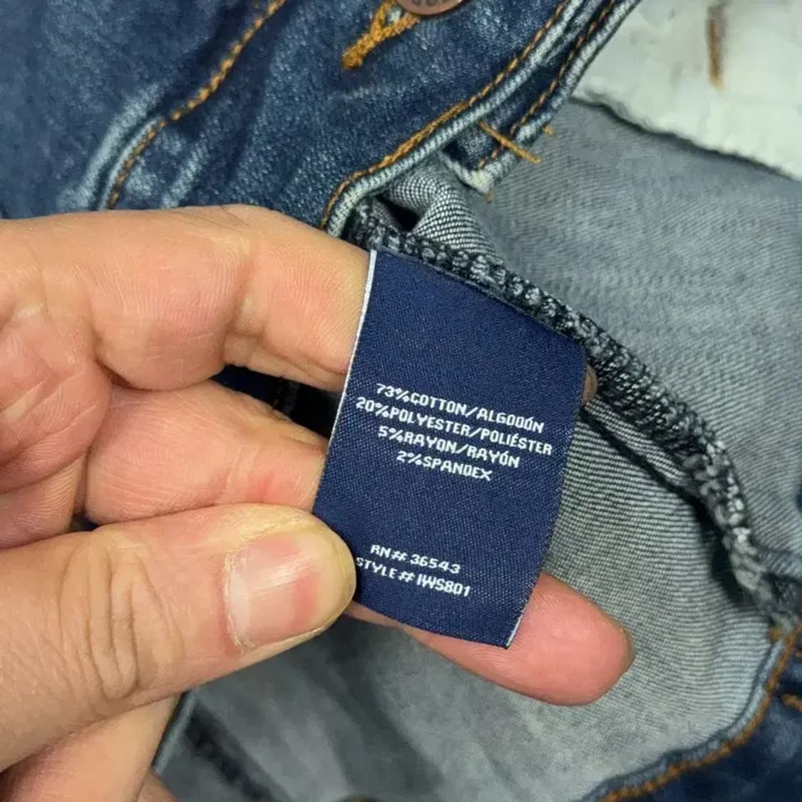 아이조드 여성 캐주얼 데님자켓 L 상품이미지4