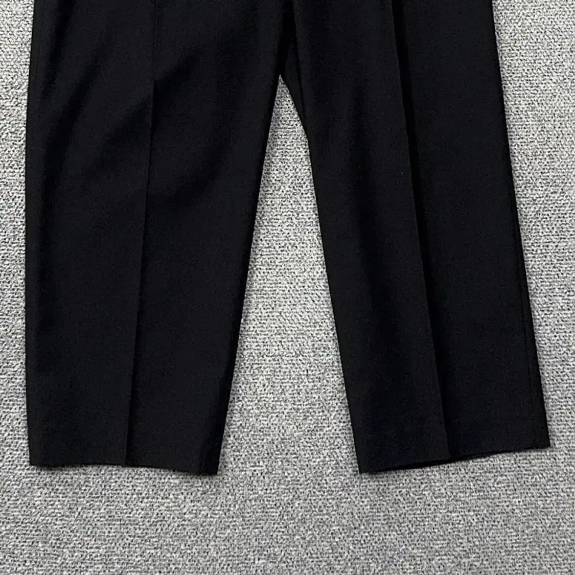 에잇세컨즈 오버핏 남성 블랙 슬랙스 80 상품이미지4