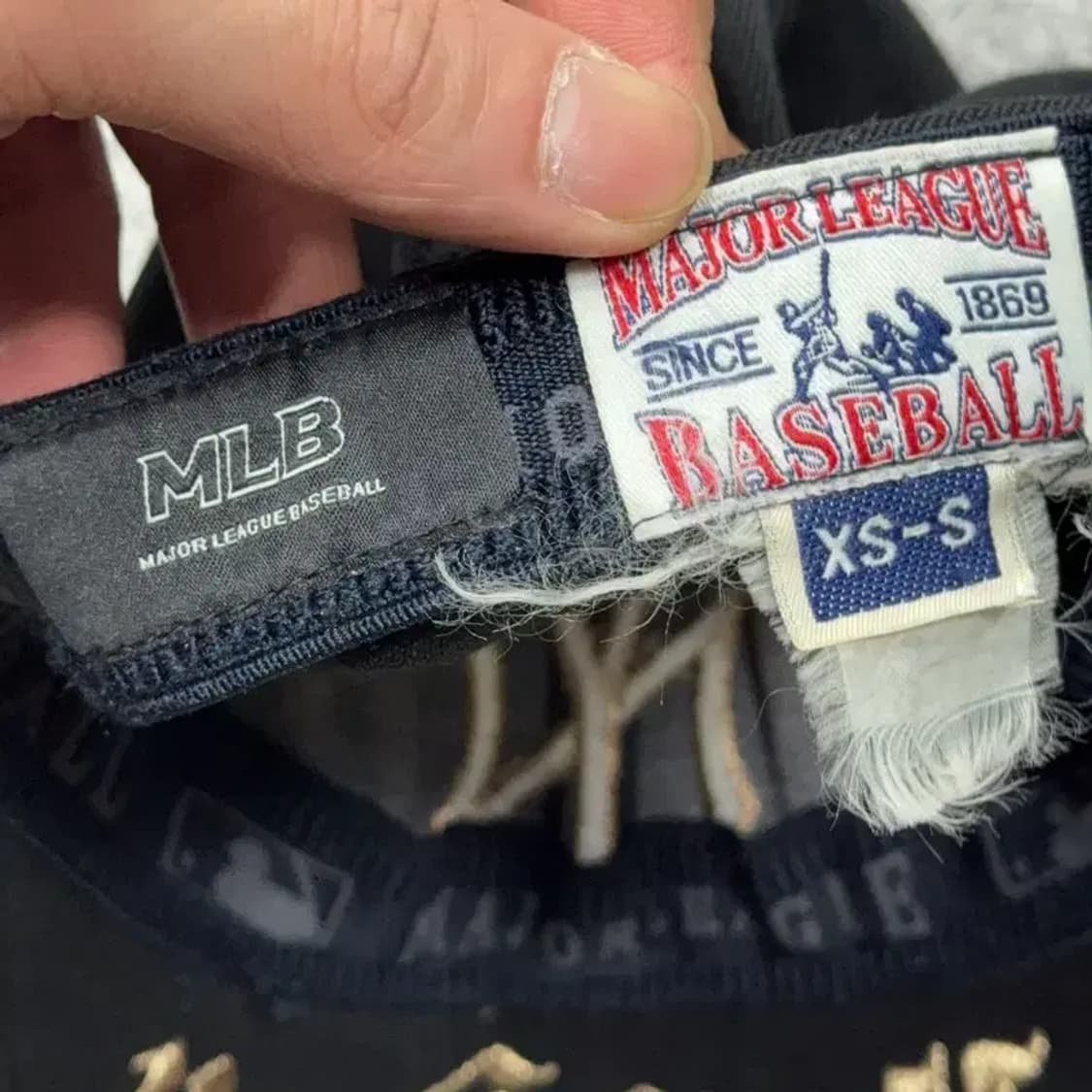 MLB 뉴욕양키즈 로고 볼캡 XS-S 상품이미지6