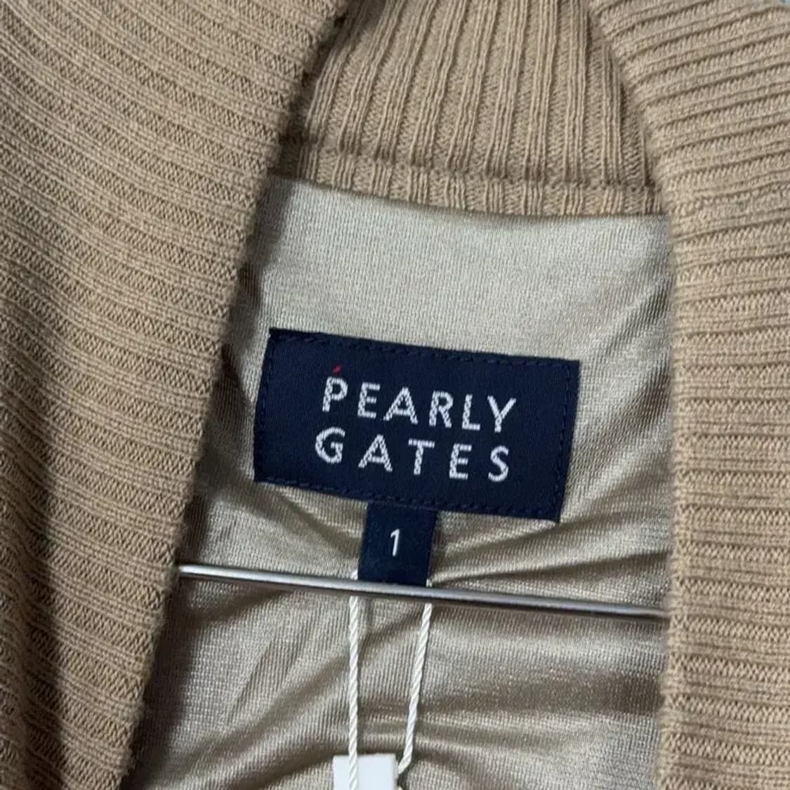 [새상품]파리게이츠 로고 베이지 여성 골프 니트 90 상품이미지3