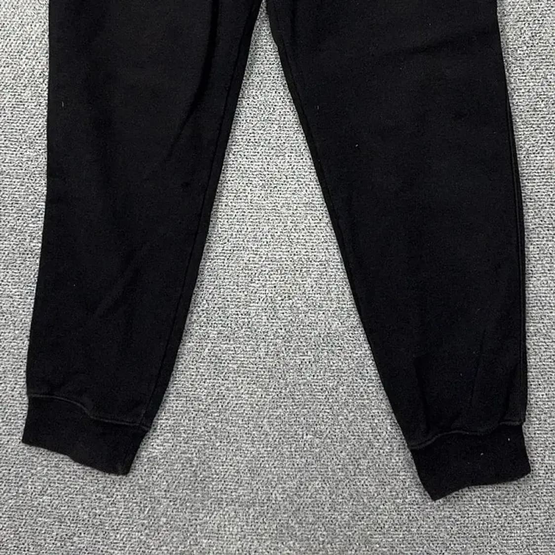 나이키 블랙 로고 스우시 밴딩 조거팬츠 L 상품이미지4