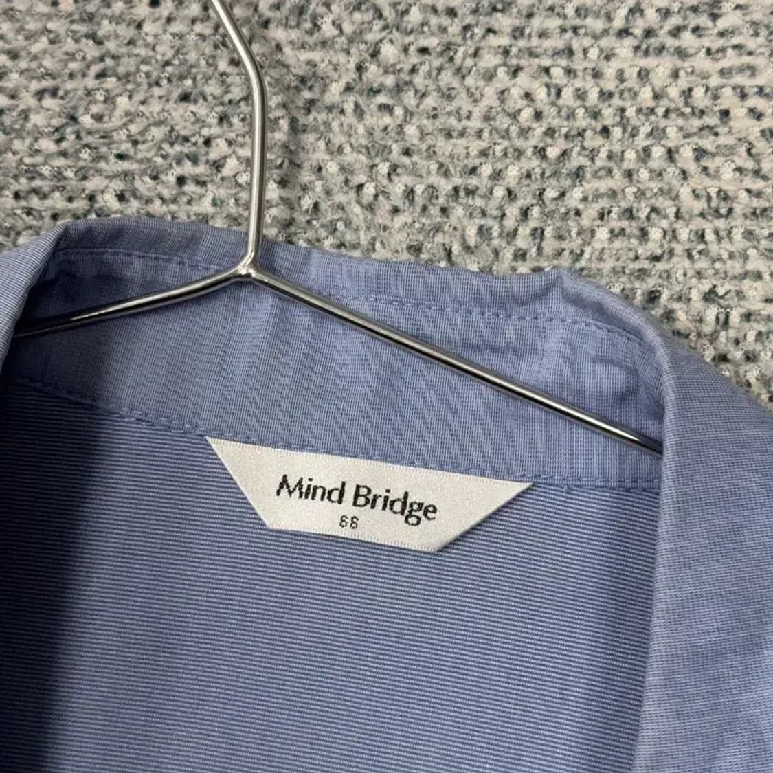 마인드브릿지 라이트 블루 블라우스 66 상품이미지3