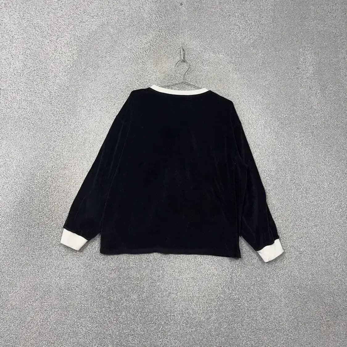 에잇세컨즈 캐주얼 블랙 맨투맨 L 상품이미지2