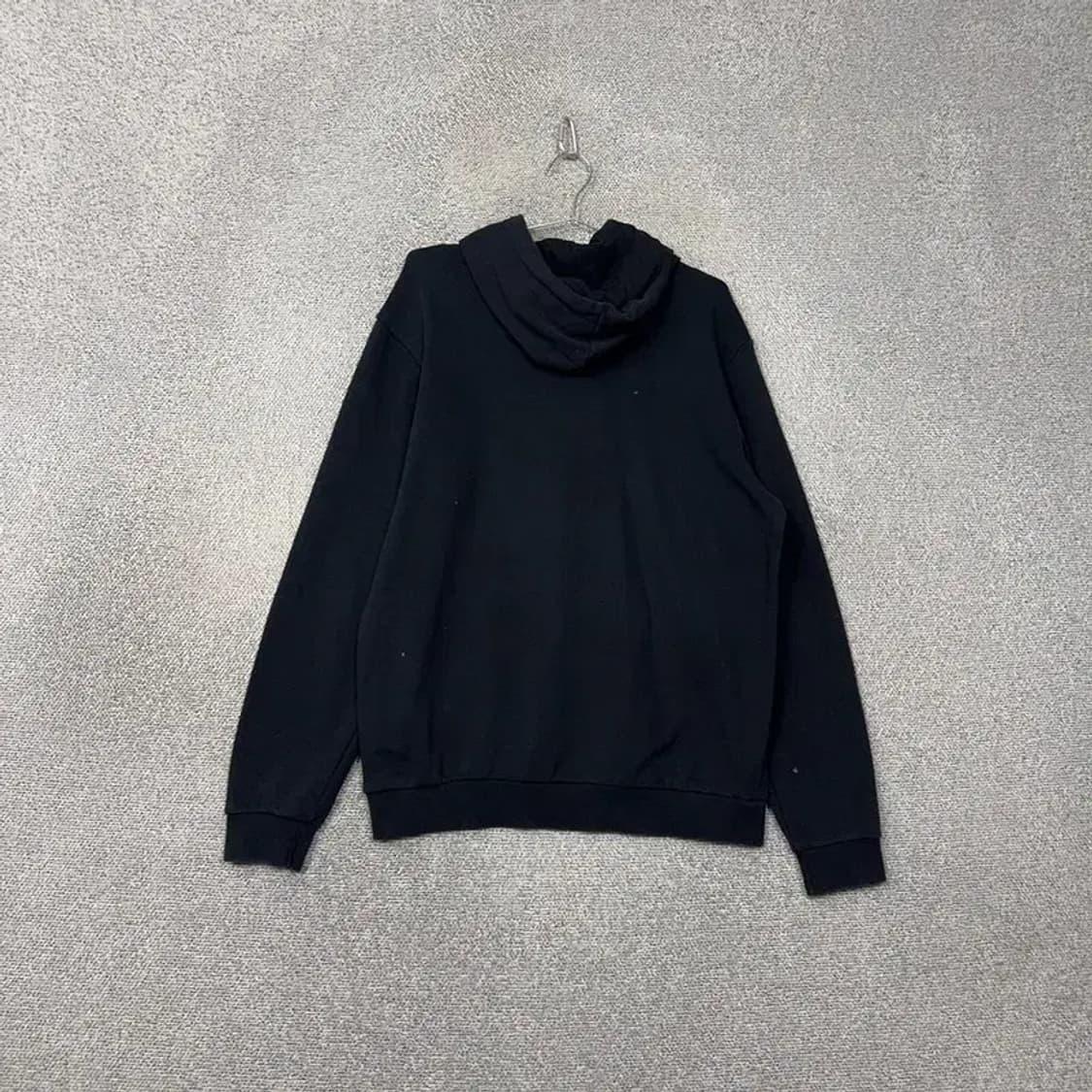 푸마 남성 로고 블랙 후드티 L 상품이미지2