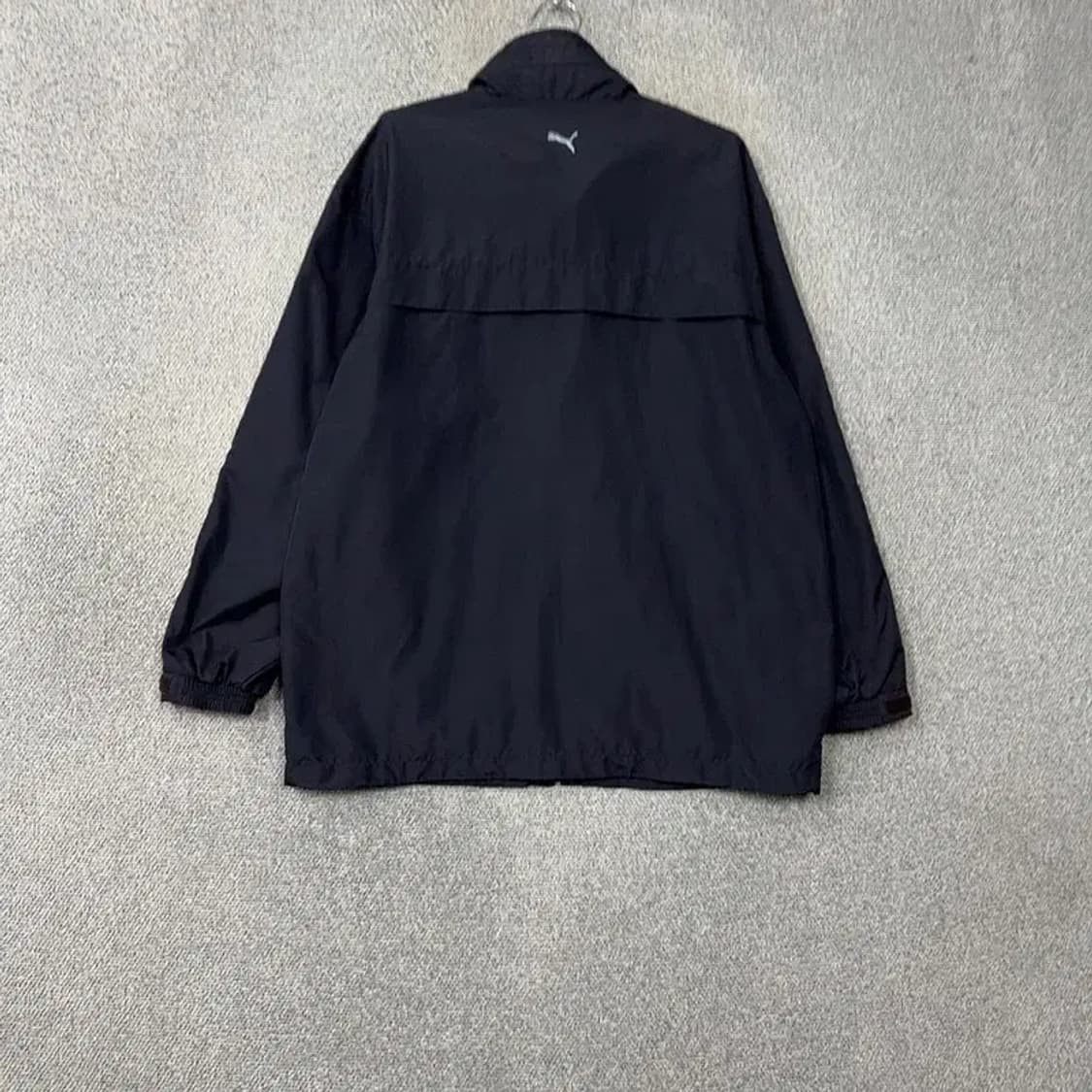 푸마 빈티지 민트 로고 네이비 바람막이 L 상품이미지2
