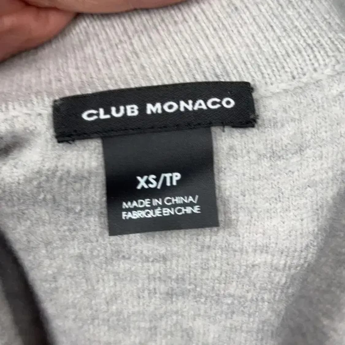 클럽모나코 라이트 그레이 울 니트 스커트 XS 상품이미지5