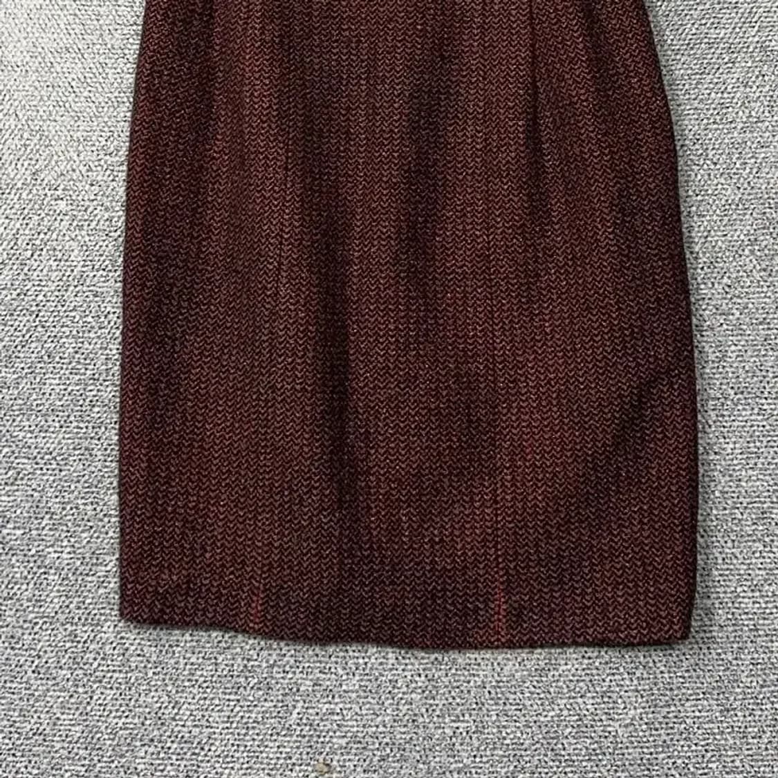 에고이스트 브라운 체크 여성 드레스 원피스 M 상품이미지4