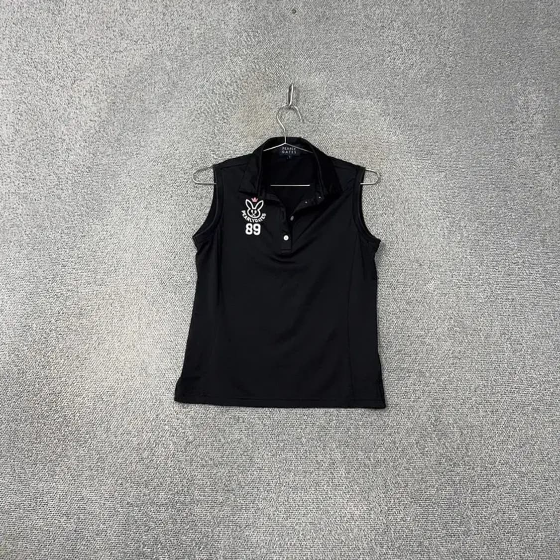 파리게이츠 골프 여성 로고 프린팅 골프 카라 민소매 95 상품이미지1