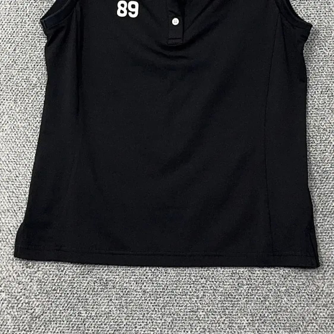 파리게이츠 골프 여성 로고 프린팅 골프 카라 민소매 95 상품이미지4