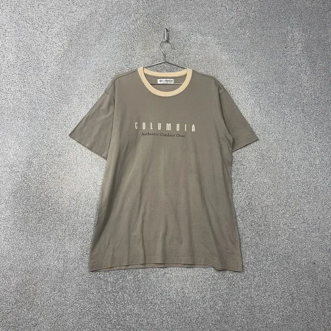 콜롬비아 로고 빈티지 남성 반팔티 105 상품이미지1