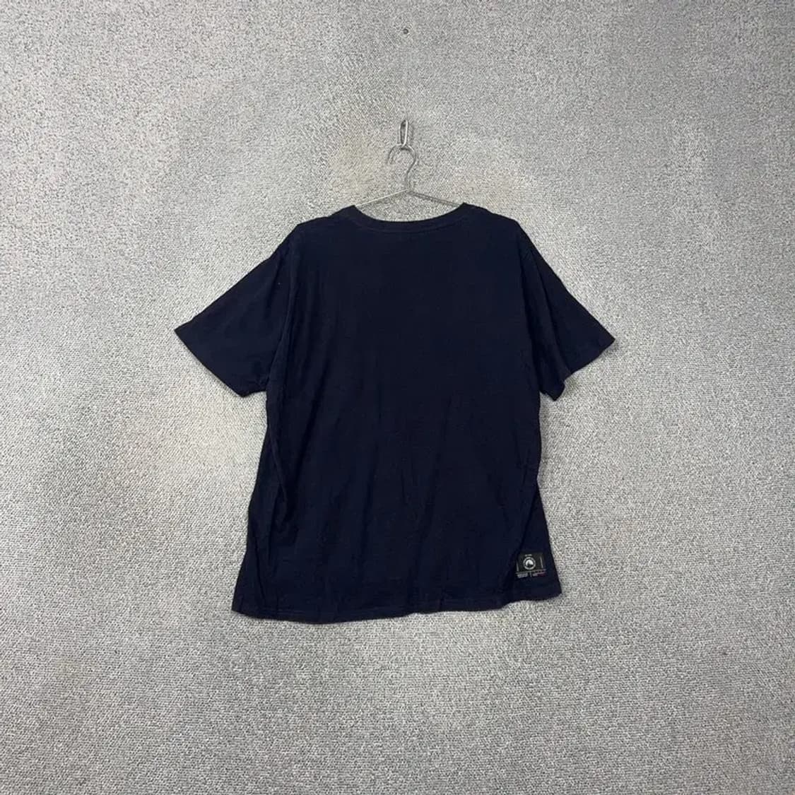 그루브라임 로고 프린팅 네이비 반팔티 XL 상품이미지2