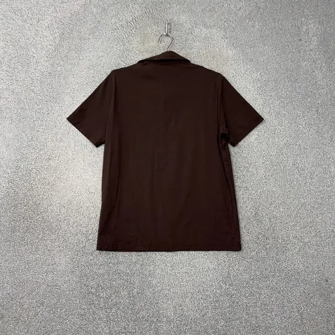 파사디 골프 브라운 남성 기능성 반팔 카라티 100 상품이미지2