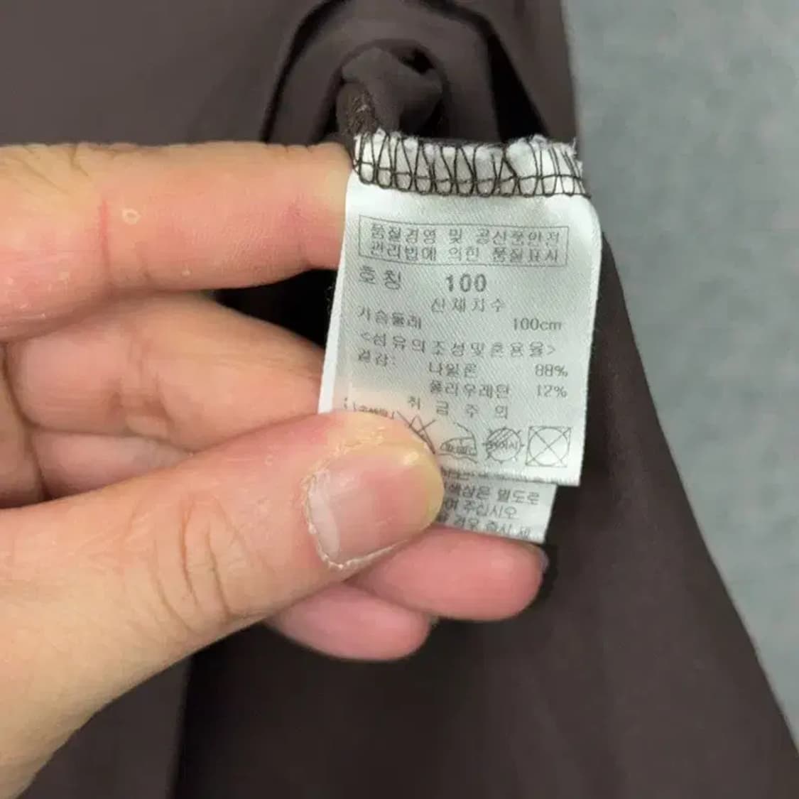 파사디 골프 브라운 남성 기능성 반팔 카라티 100 상품이미지4