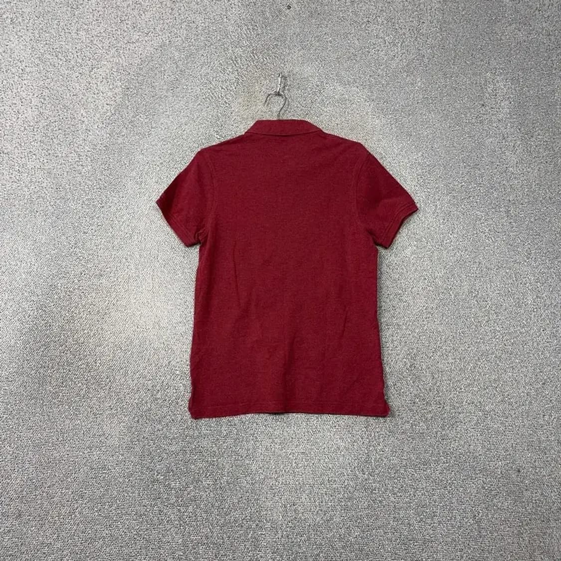 타미힐피거 버건디 로고 반팔 카라티 S 상품이미지2
