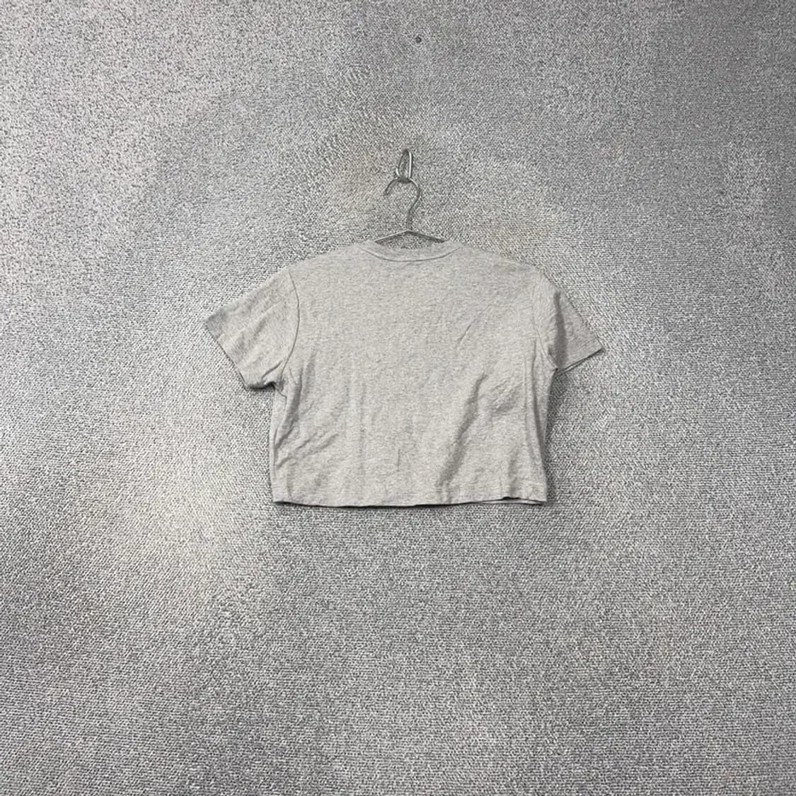 무신사스탠다드 라이트 그레이 여성 크롭 반팔티 M 상품이미지2