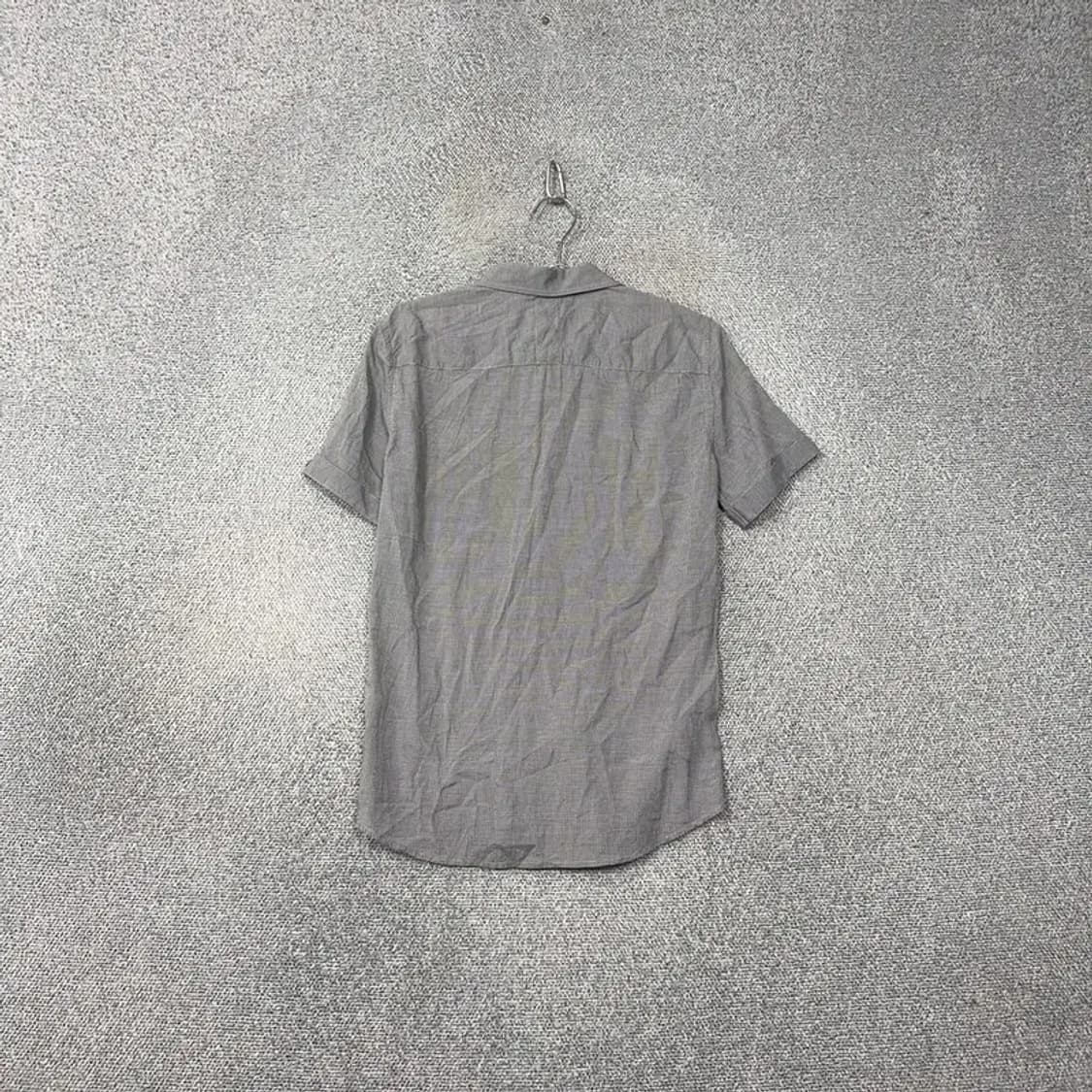 알마니 익스체인지 라이트 그레이 남성 반팔 셔츠 S 상품이미지2