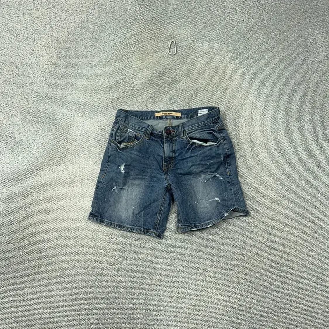 버커루 빈티지 데님 반바지 26 상품이미지1