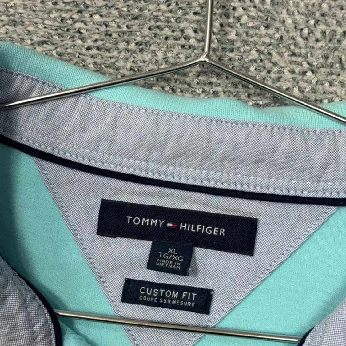 타미힐피거 민트 남성 반팔 카라티 XL 상품이미지5