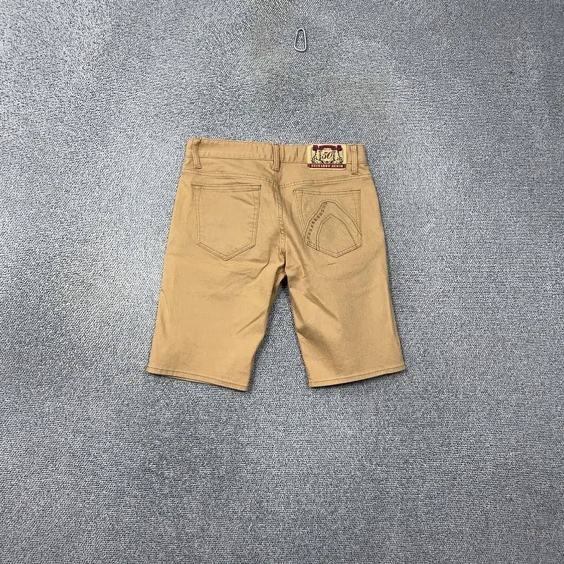 버커루 베이지 남성 캐주얼 코튼 반바지 30 상품이미지2