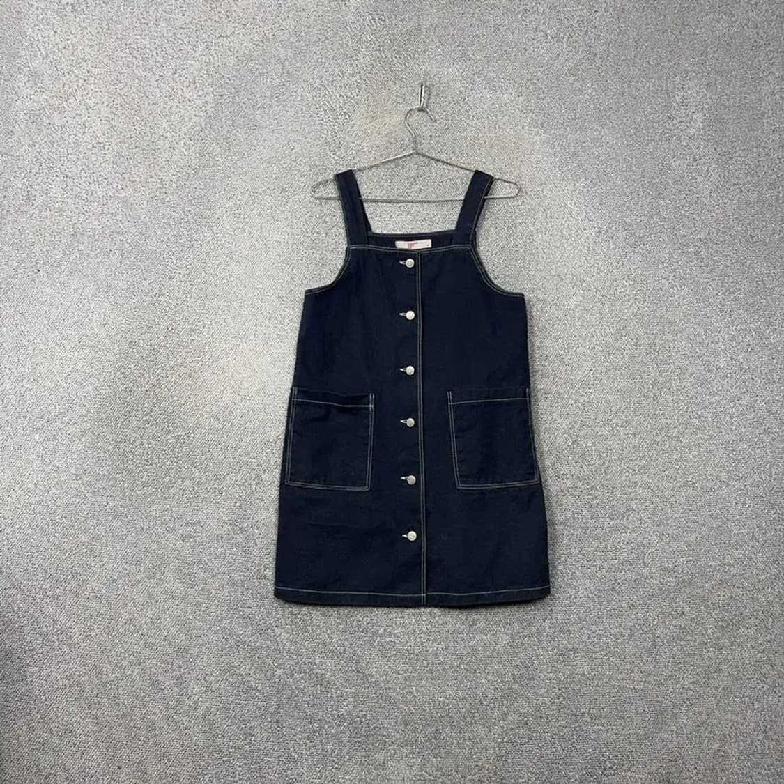 에잇세컨즈 데님 여성 네이비 미니 원피스 F 상품이미지1