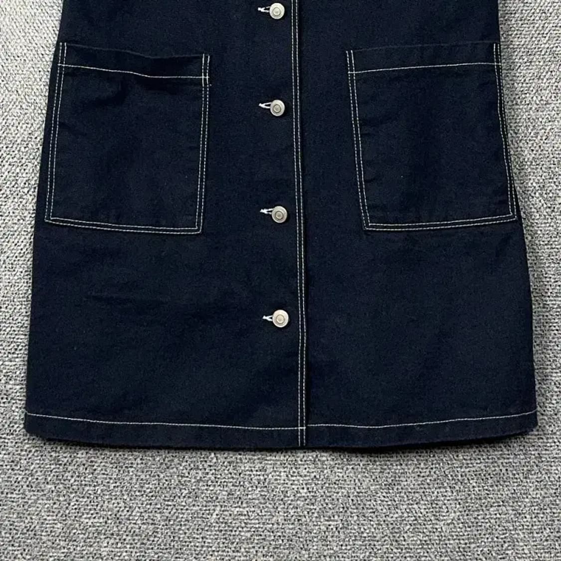 에잇세컨즈 데님 여성 네이비 미니 원피스 F 상품이미지4