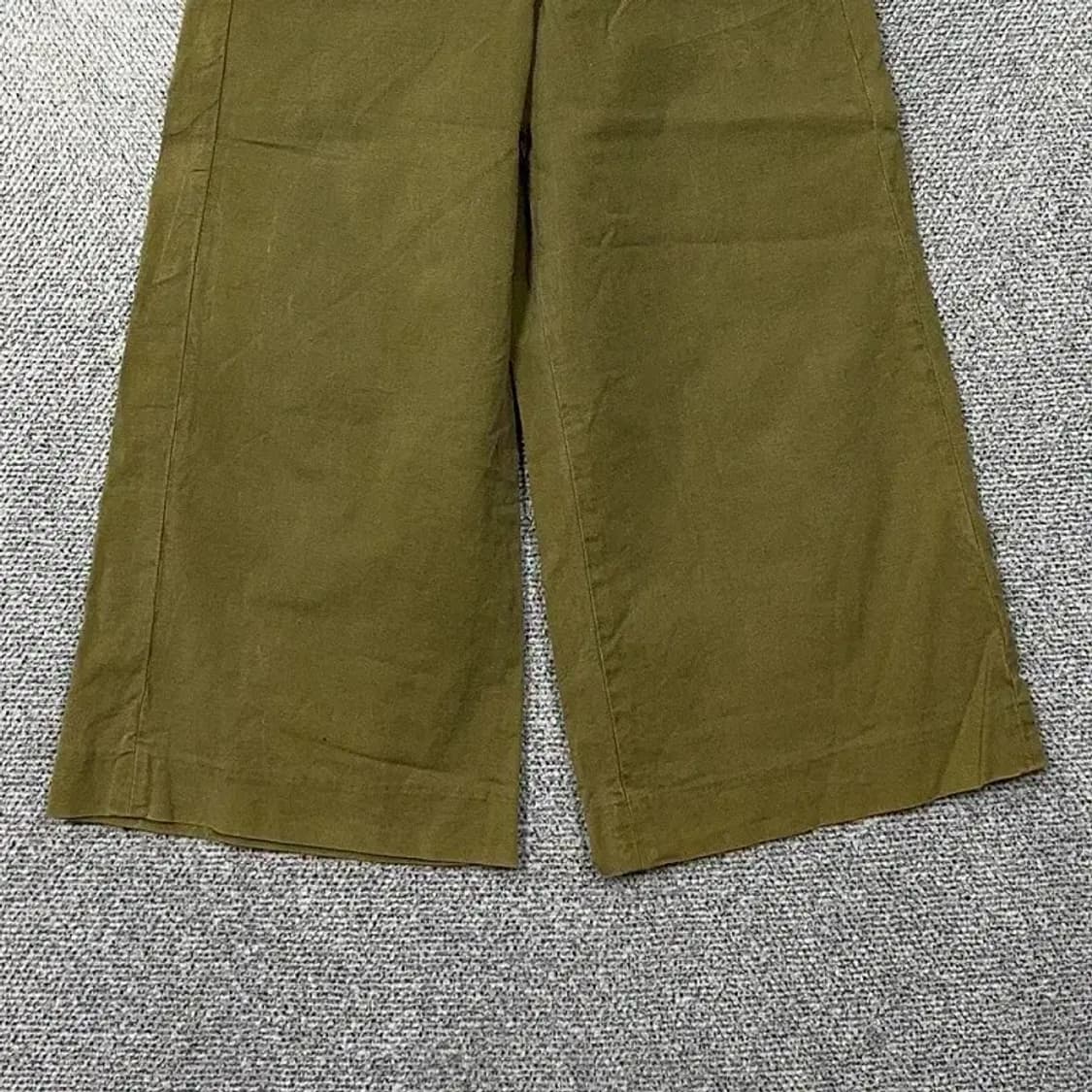 자라 여성 카키 와이드 팬츠 23 상품이미지4