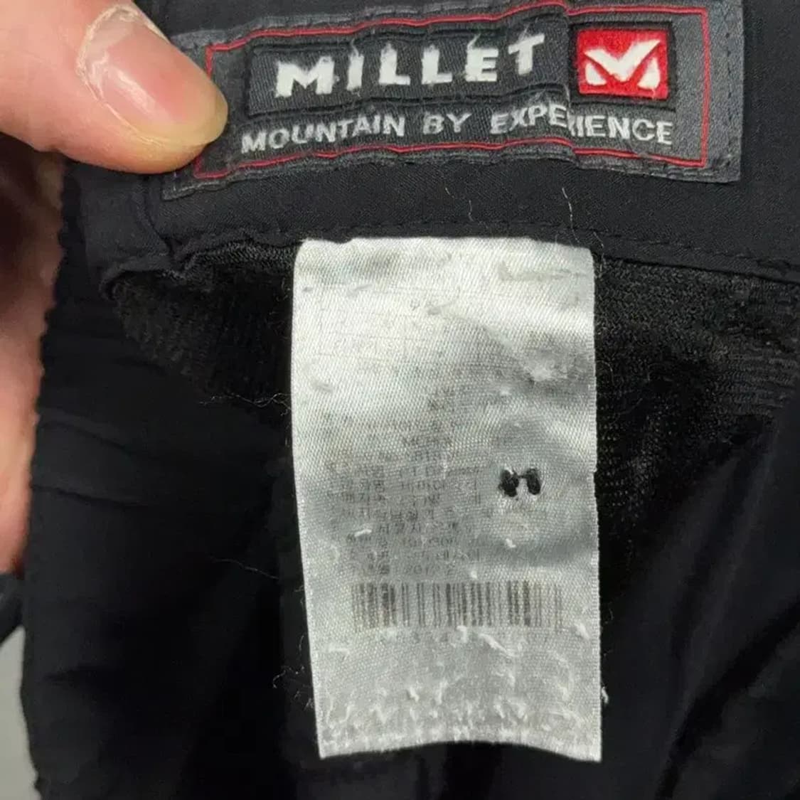 밀레 여성 블랙 등산 반바지 M 상품이미지3