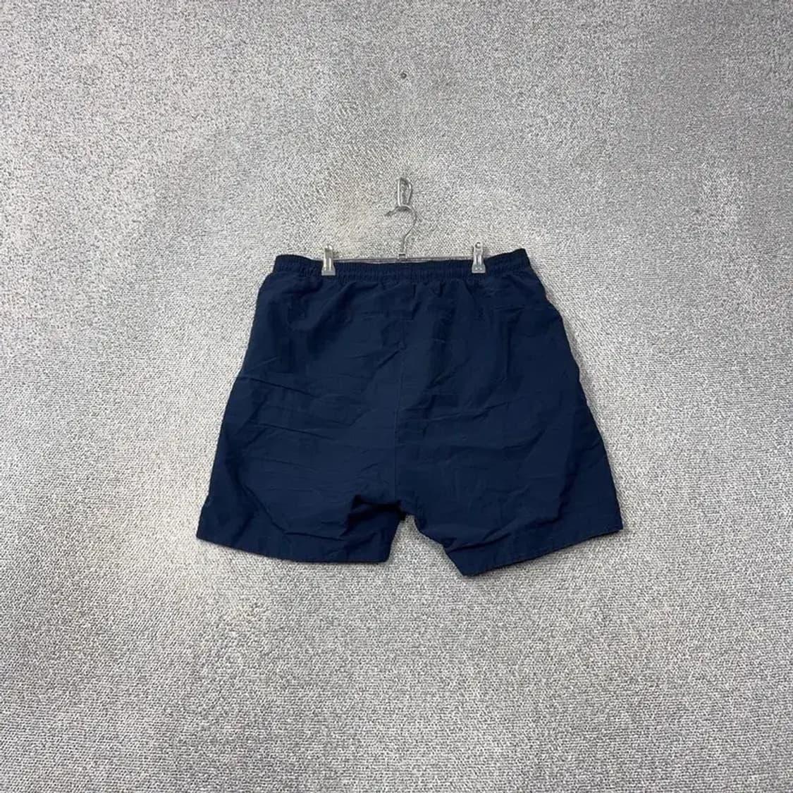 아디다스스펠로고 프린팅 네이비 반바지 2XL 상품이미지2