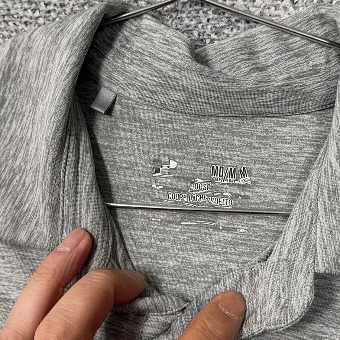 언더아머 기능성 라이트 그레이 카라티 M 상품이미지3