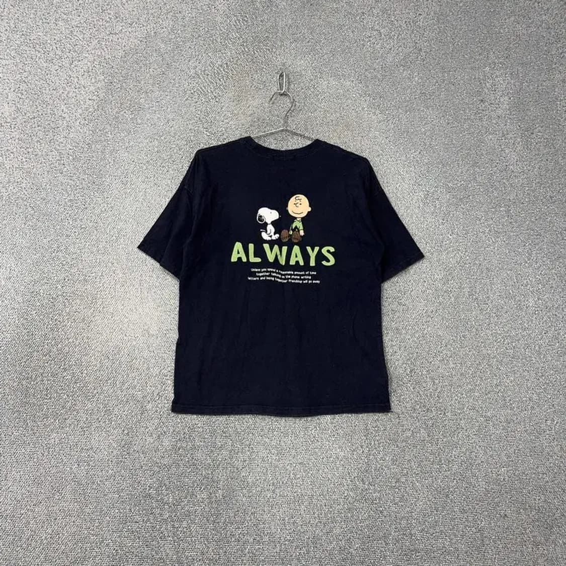 FRMD 스누피 네이비 반팔 티 상품이미지2